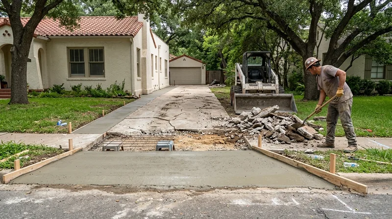 Concrete Removal & Replacement San Antonio