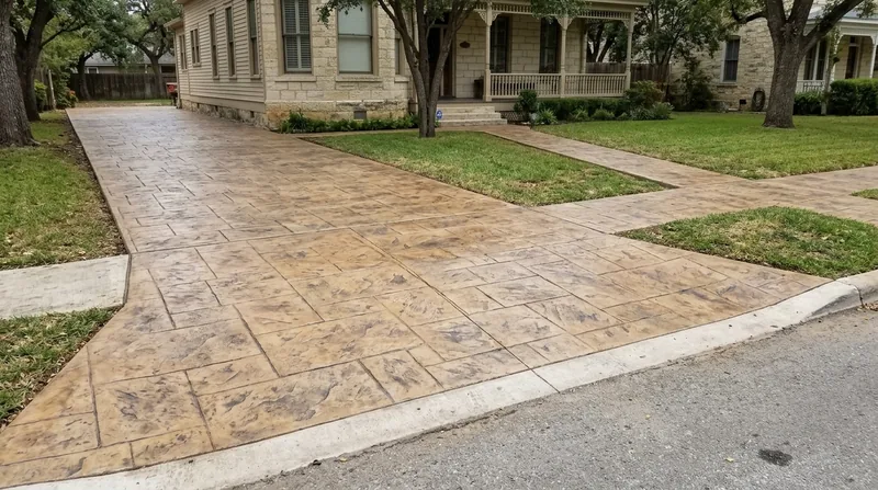 Stamped & Decorative Concrete San Antonio