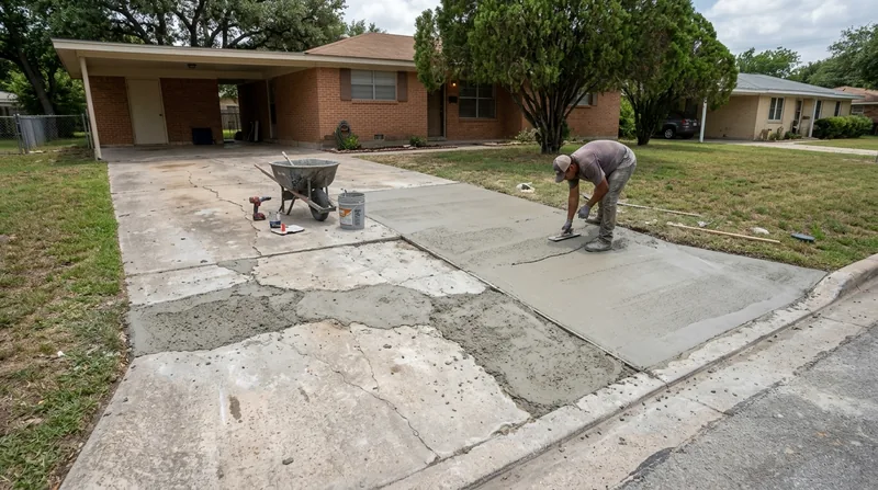 Concrete Repair & Resurfacing San Antonio