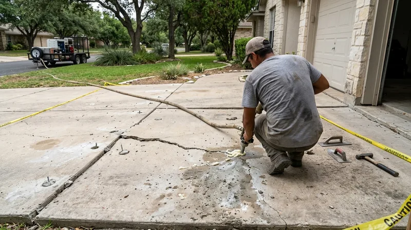 Concrete Leveling & Slab Lifting San Antonio