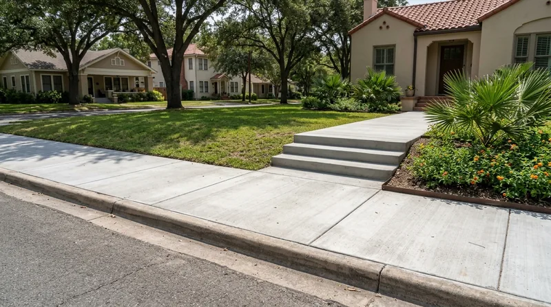 Sidewalks, Walkways & Steps San Antonio